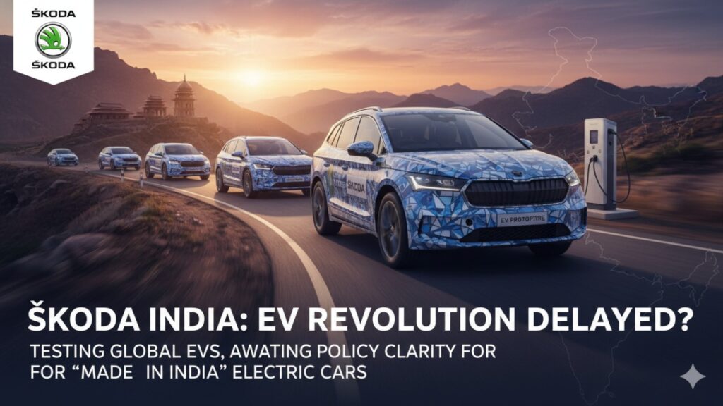 Skoda Testing Global EVs and Waiting for Policy Clarity Before