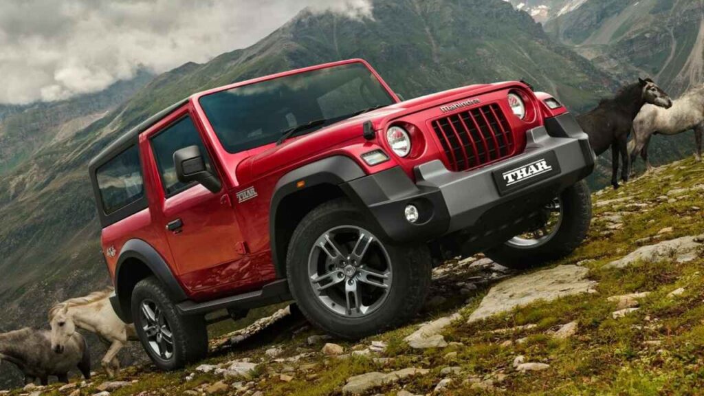 Mahindra Thar Facelift New Design