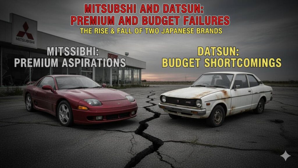 Mitsubishi and Datsun Premium and Budget Failures