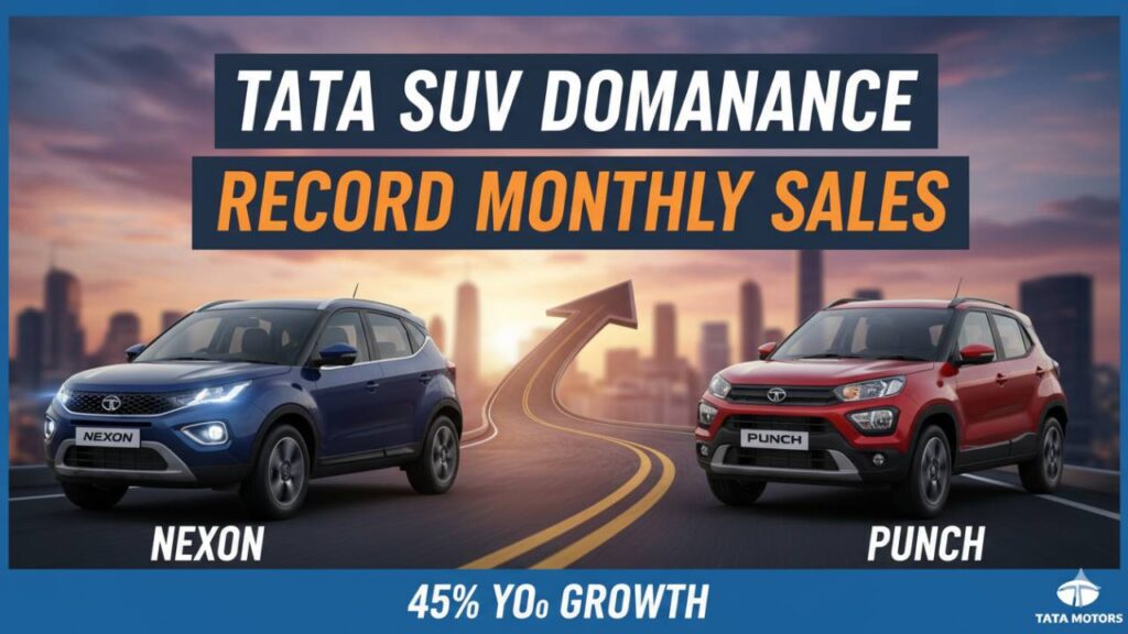 Nexon and Punch Lead Tata’s SUV Dominance