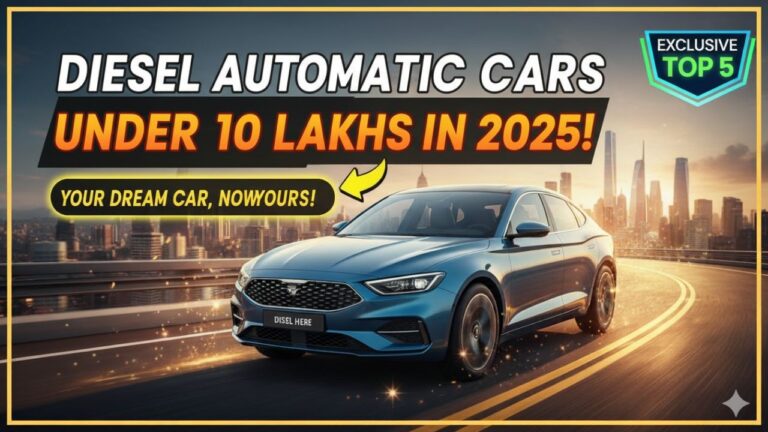 Diesel Automatic Cars Under 10 Lakhs in 2025