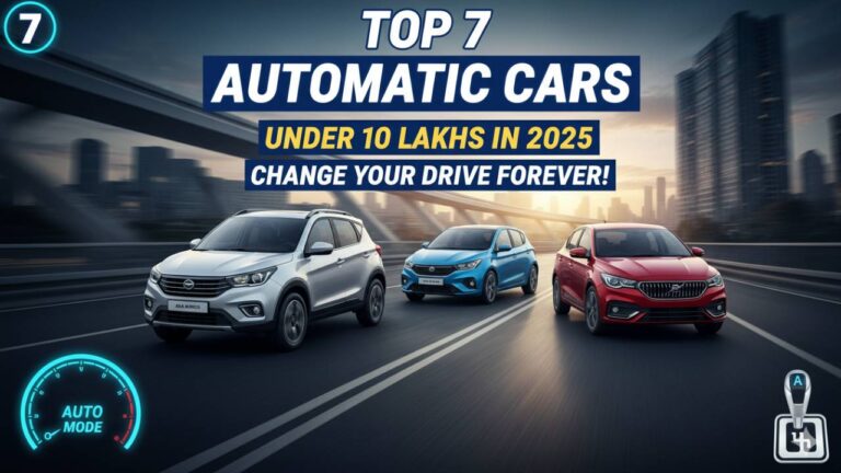 Top 7 Automatic Cars Under 10 Lakhs