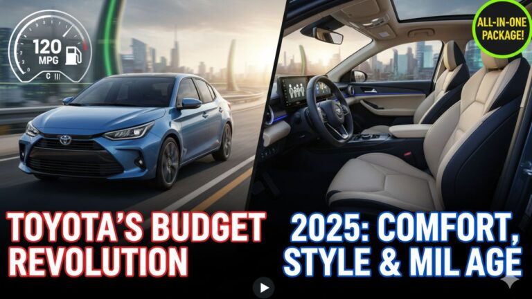 Toyota’s Budget Revolution in 2025