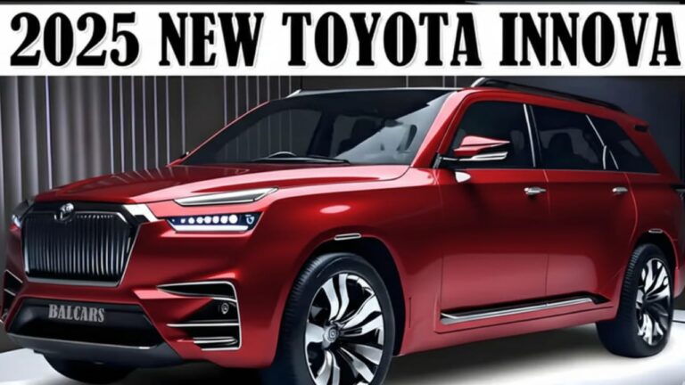 Toyota Innova 2025 Launching